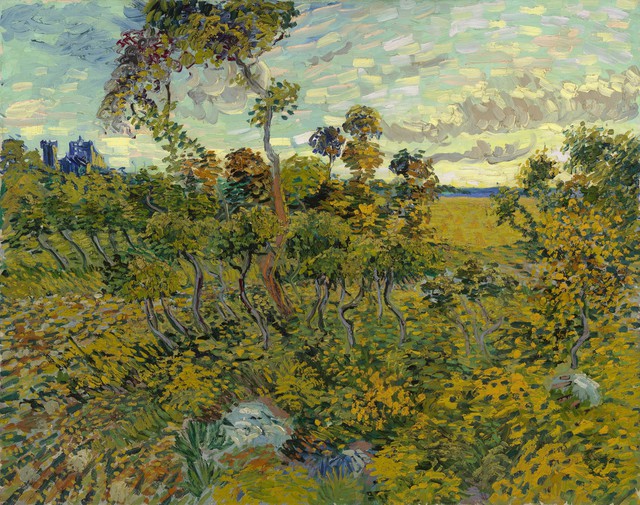 Sunset at Montmajour - Van Gogh Painting On Canvas